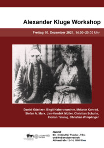 Alexander Kluge Workshop 2021